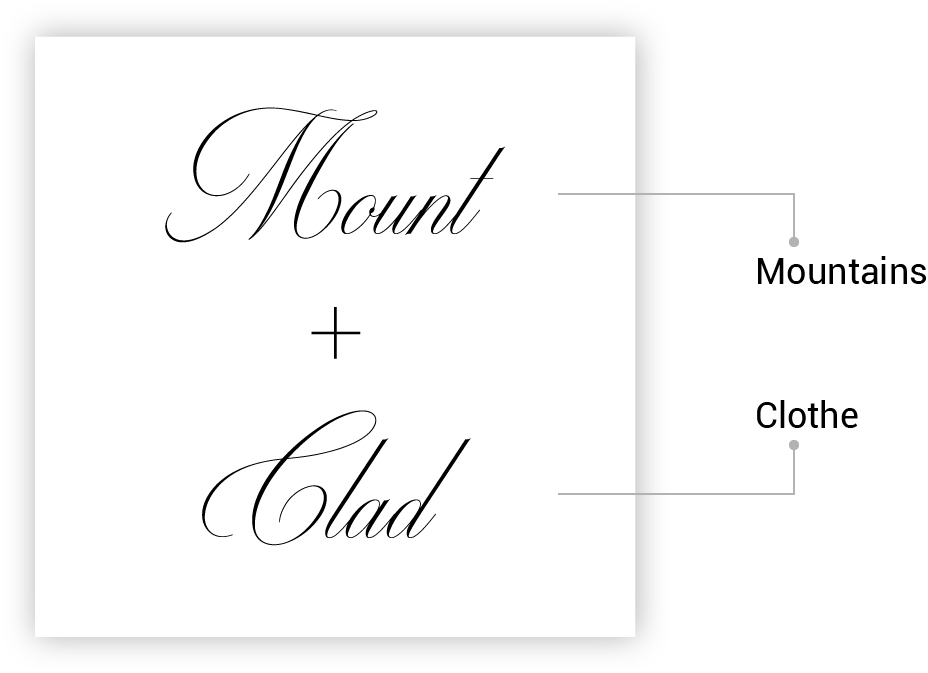 Mount Clad Logo Construction